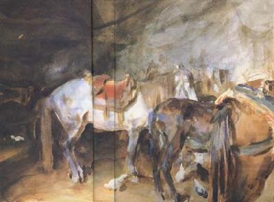 Arab Stable (mk18), John Singer Sargent